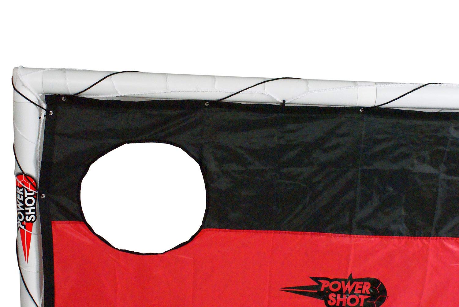 Torwand Fußball Deutschland Fahne - 2. Verschiedene Größen - Polyester - inkl. Spannseil und Anker - WETTERFEST