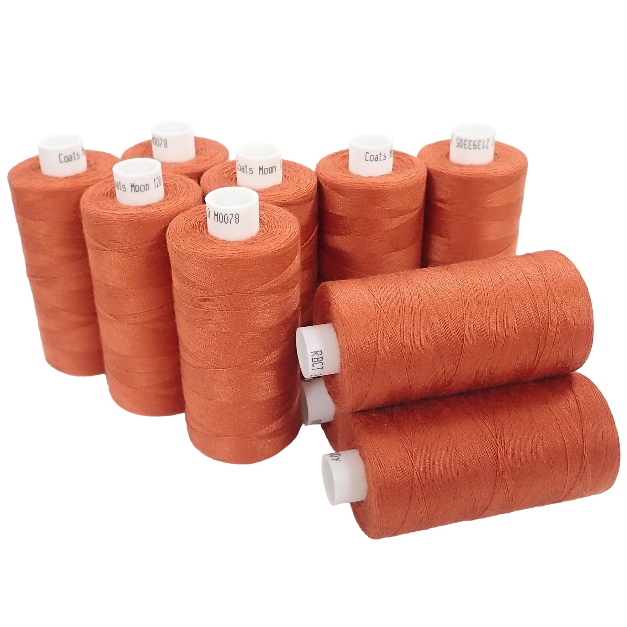 Moon Thread M007810 Rust Spun Polyester Sewing Thread - 1000M
