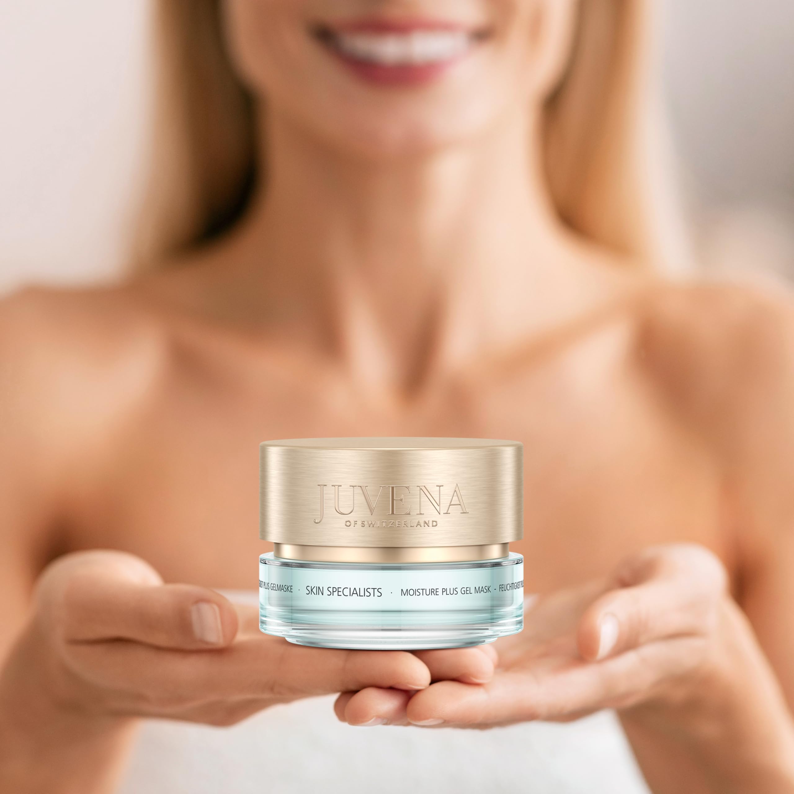 Juvena Moisture Plus Gel Mask 75 ml – Feuchtigkeitsspendende Gel-Maske – Mit SkinNova SC Technologie & Hyaluronsäure – Für erfrischte, gepflegte Haut
