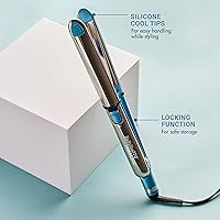 Vista 5 de Nano Titanium Prima Ionic Hair Straightener – Professional Flat Iron & Curling Iron in One for Stylists, Pro Styling Hair Tool