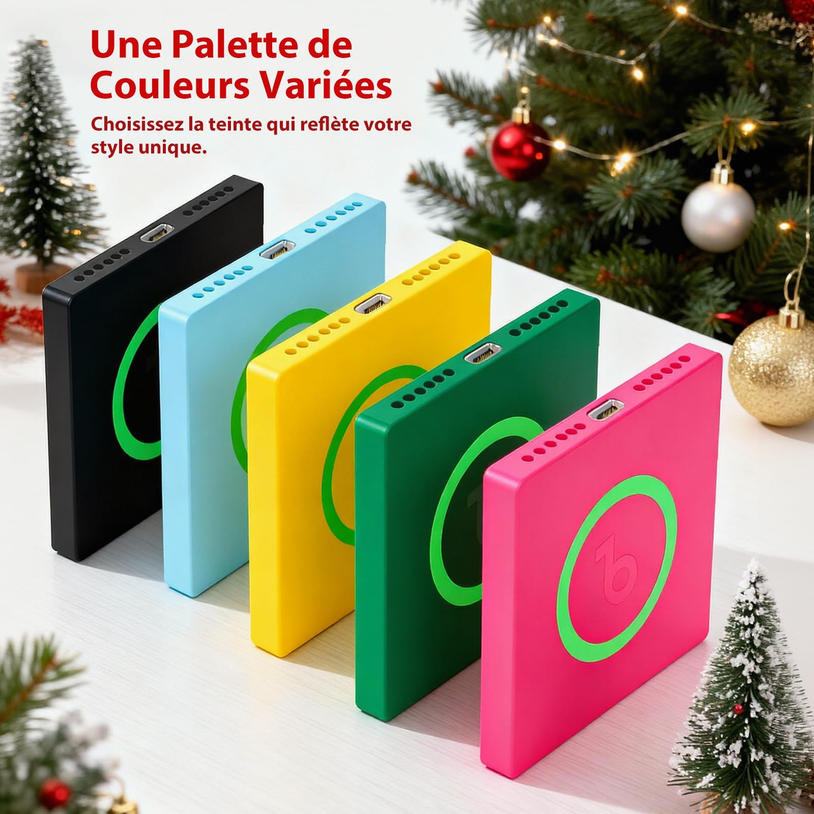 Aimant Frigo Personnalisable Avec Photos Et Texte - Cadeau Personnalisé Anniversaire, Noël 14x5 Cm
