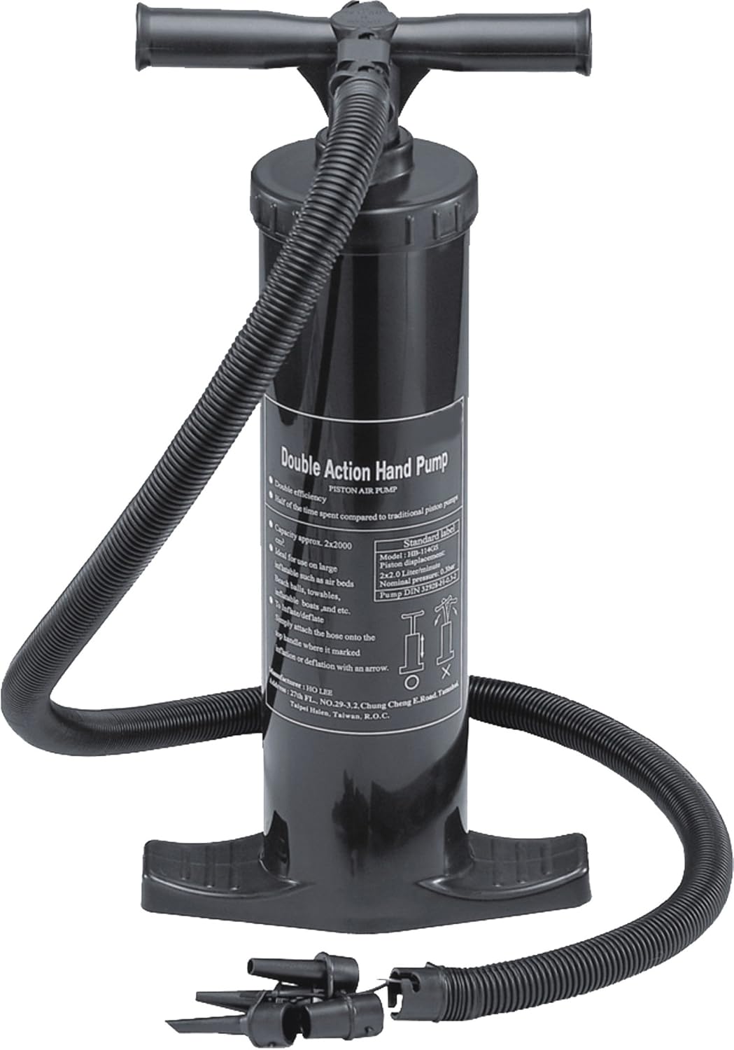 Poolmaster 87480 HeavyDuty Double Action Hand Pump, Pool Rafts
