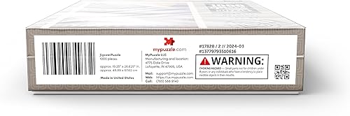 Miniatura 9 de MyPuzzle Crater Lake National Park Morning Glory, póster vintage, rompecabezas prémium de 1000 piezas para adultos