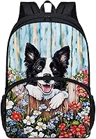 Vista 31 de American Flag Fire Galaxy Pattern Kids Backpack for Boys Girls Elementary Students Bookbag Middle School Bag Lightweight Children Travel Bag