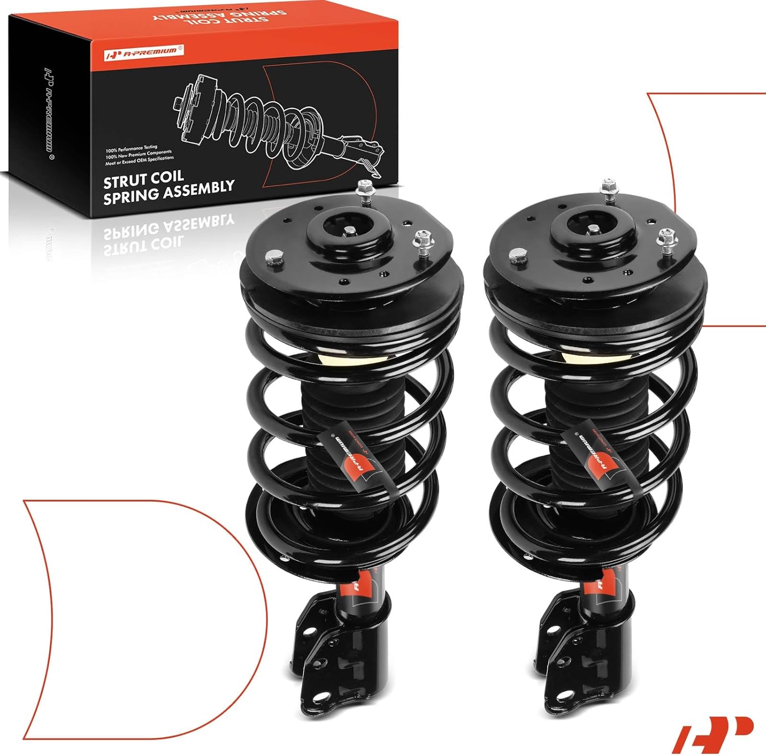 A-Premium Front Struts Compatible with Chevrolet Malibu 1997-2003, Classic 2004-2005 & Oldsmobile Cutlass 1997-1999, Alero & Pontiac Grand Am - 2x Replacement Suspension Complete Strut Assembly Shock