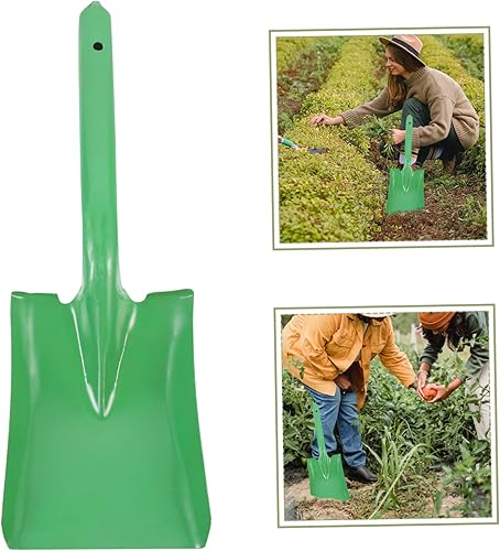 Miniatura 6 de Yardwe Pala de carbón para chimenea, pala de jardinería, pala de flores, herramienta de plantación de flores, pala de arena de playa, herramienta de