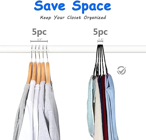 Miniatura 3 de GoodtoU Perchas para niños, perchas de plástico para niños, color rosa, paquete de 100 unidades