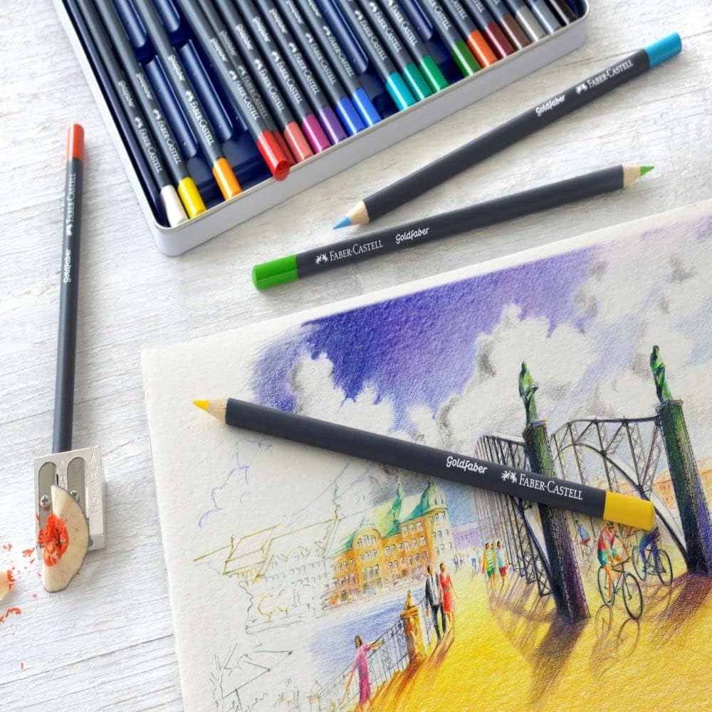 Goldfaber Colour Pencils-Set of 36