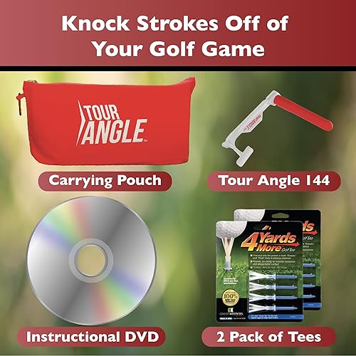 Miniatura 6 de Ayuda de entrenamiento Tour Angle 144 para golf ofrece beneficios en el swing para todos los niveles de habilidad (juego largo y corto)