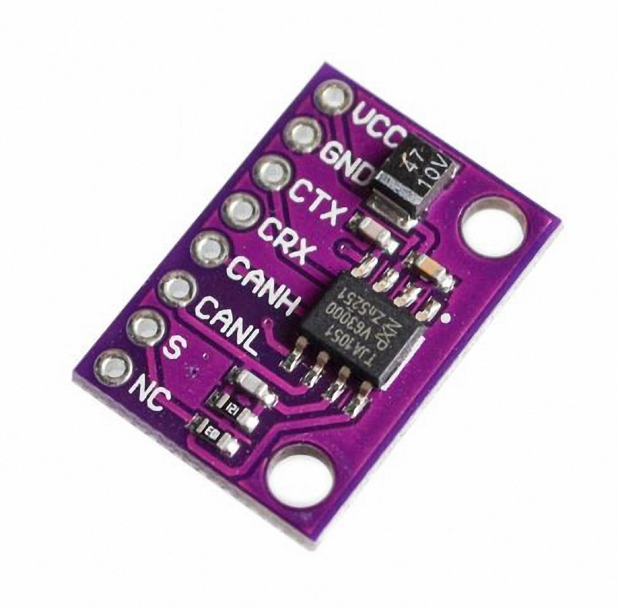 tictocstore 10pcs TJA1051 High-Speed CAN Transceiver Module - 1Mbps, 3V-5V Direct Connect, Enhanced EMC/ESD Protection