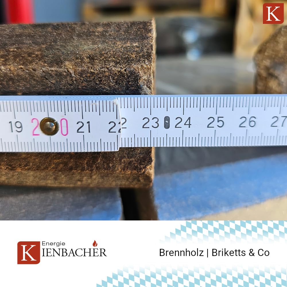 500kg Palette PiniKay Hartholzbriketts aus Reiner Buche- und Eiche Brenn Kamin Ofen Heiz Holz Gluthalter Gluthalter Premium Holzbriketts | Energie Kienbacher