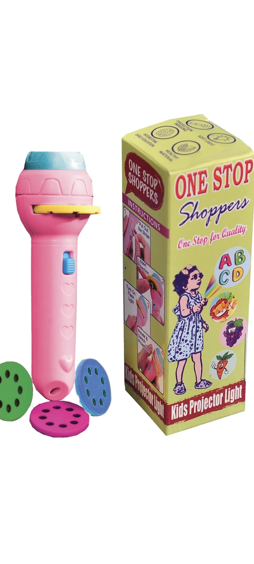 See full amazon price history chart for ONE STOP SHOPPERS Kids Projector Toys (Pink) Story Creation Story Telling Kids Projector Torch for Kids Educational Toys for Kids 5+ Years Mini Projector Torch Toy for Kids Educational Learning Toys ONE STOP SHOPPERS Kids Projector Toys (Pink) Story Creation Story Telling Kids Projector Torch for Kids Educational Toys for Kids 5+ Years Mini Projector Torch Toy for Kids Educational Learning Toys (B0CPYNPPZG) Amazon Price History, Amazon Price Tracker