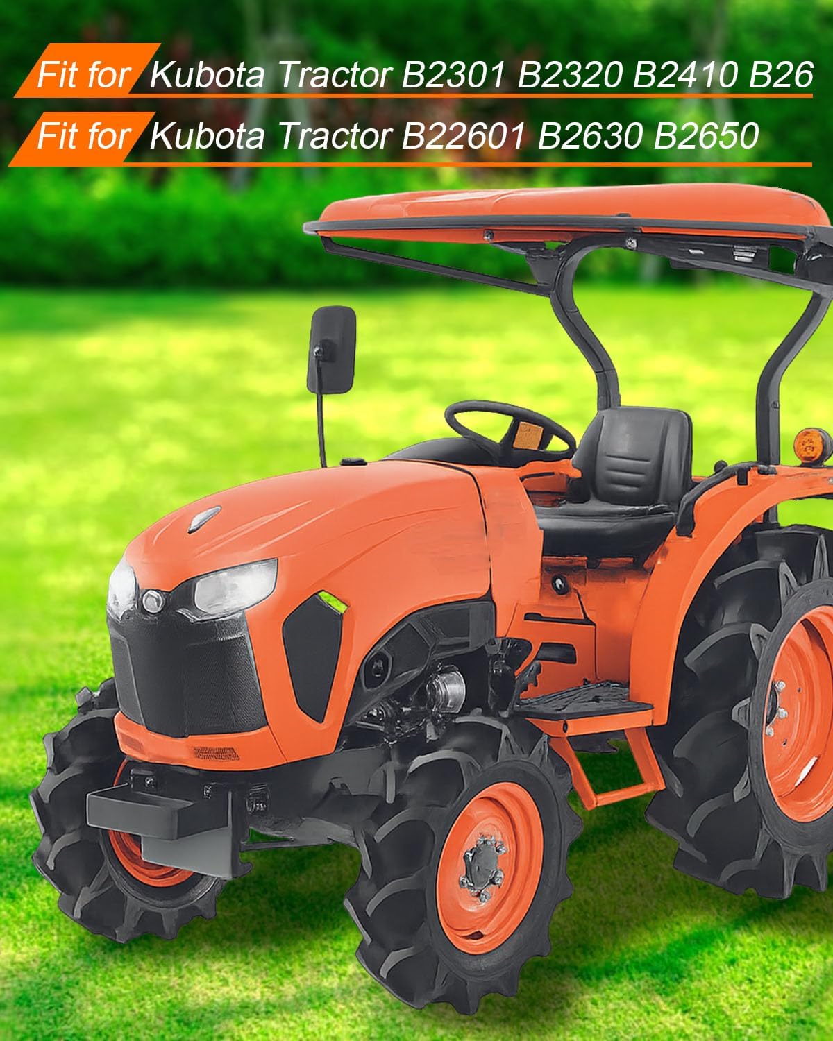 6C060-99410 6C060-99414 32721-58242 Air Filter Kit Fit for Kubota Tractor B2301 B2320 B2410 B26 B22601 B2630 B2650 Air Filter Replace HH660-36060 HH670-37712 HH150-32094