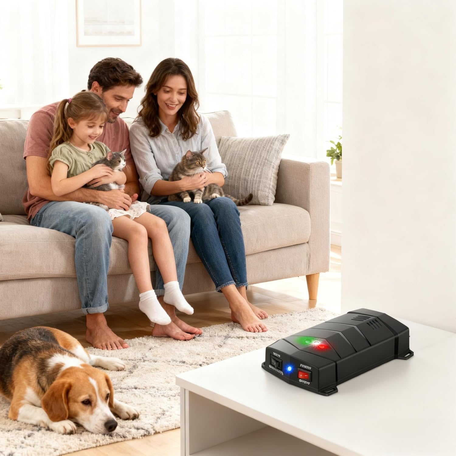 Rodent Repellent for Car Engines, 2 Pack Mice Deterrent for Cars Mouse Repellent Ultrasonic Outdoor, Variable Frequency Ultrasonic&LED Strobe Lights, Keep Mice Out of Car Engines, Rooms, Indoors - Image 6