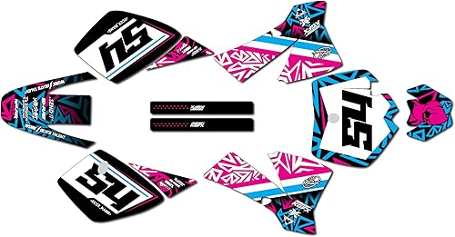 Miniatura 4 de Kit de gráficos para KTM 50SX MINI SX50 (2002-2008) Serie Cyrus Naranja 21 Mil - Adhesivos para bicicleta de motocross, calcomanías para bicicleta