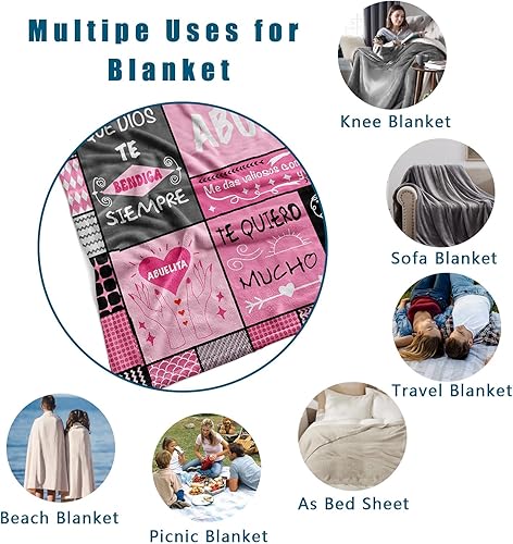 Miniatura 3 de Regalos de Abuelita, regalos para abuela, regalos para abuela, regalos de cumpleaños de Abuelita, regalos de Abuelita de nietos, regalos para manta