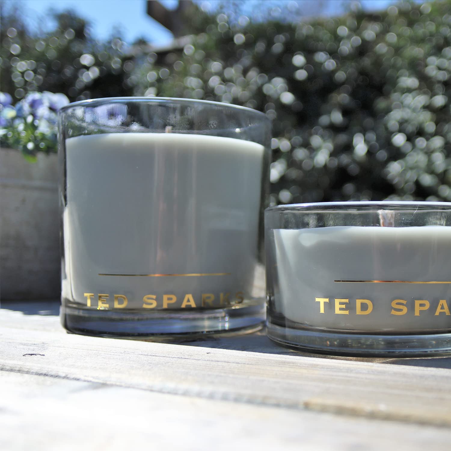 TED SPARKS, Duftkerzen, Magnum, Duftkerze, Duftkerzen im Glas, Geschenke für Frauen, Geschenkset, Naturel