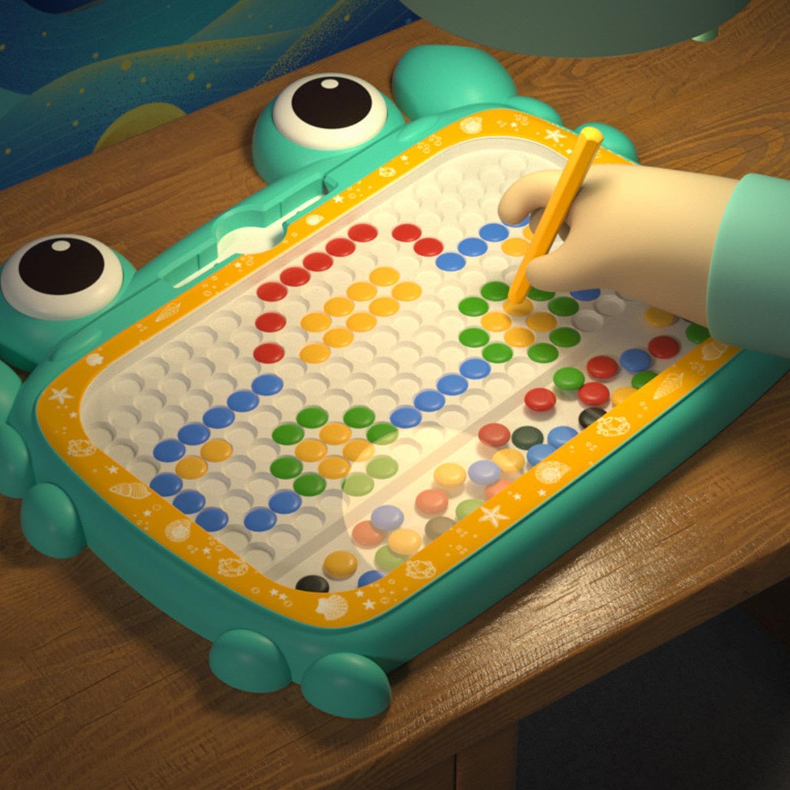 Pizarra de dibujo magnética para garabatos, Juegos de dibujo para niños