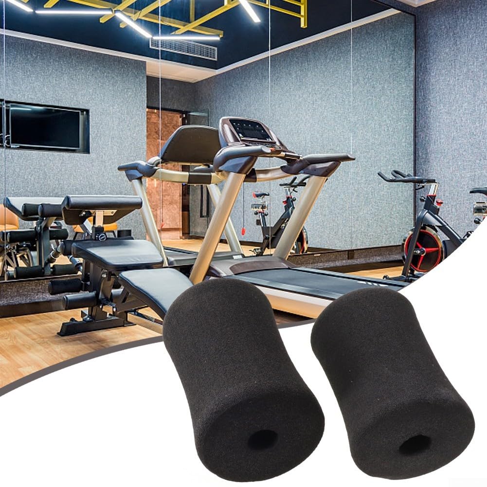 Lot de 2 coussinets en mousse pour banc de musculation - Remplacement idéal pour machines à pieds (135 x 70 cm)