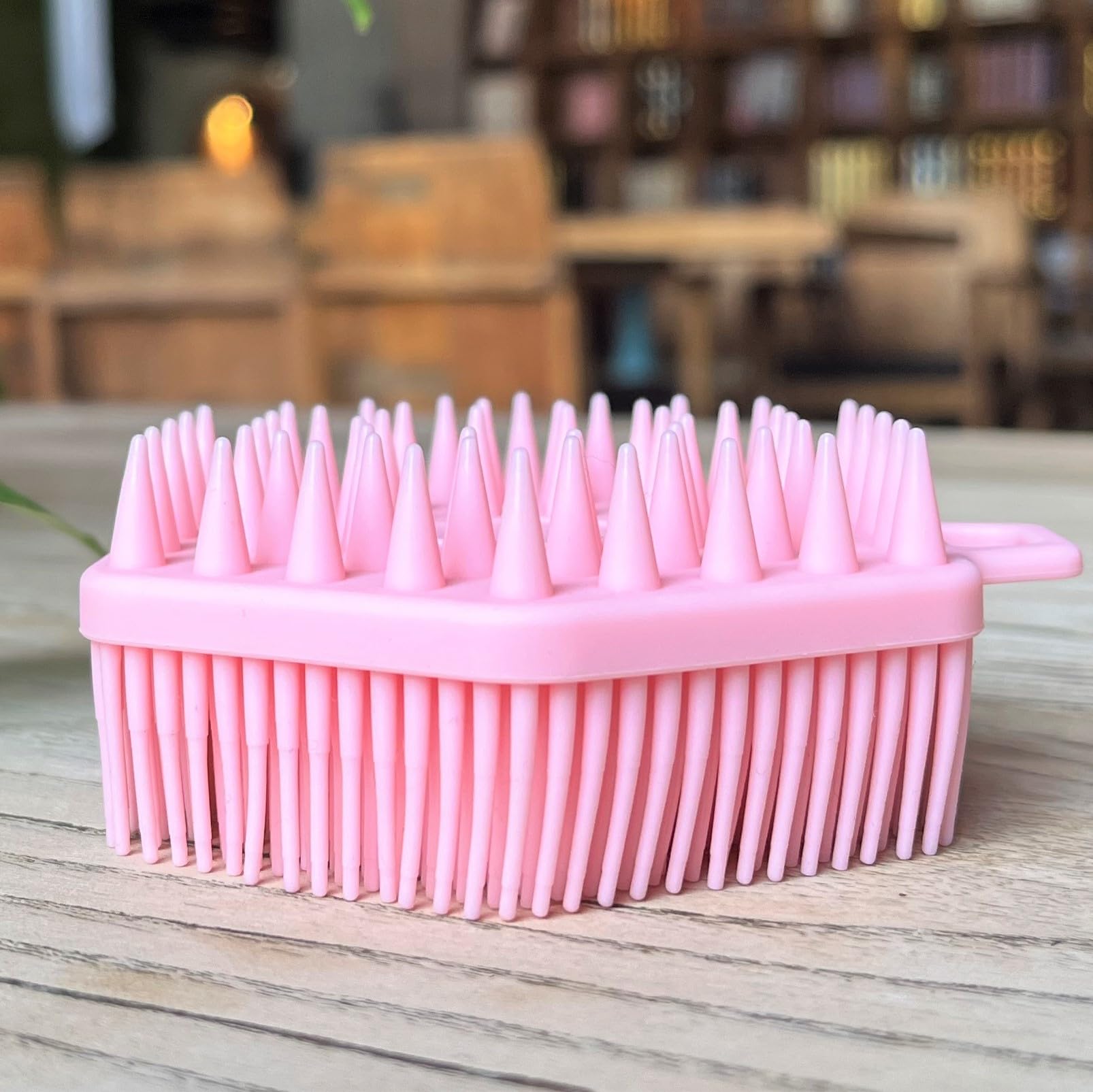 Premium Sensory Brush for Kids or Autism,Soft Silicone Body Scrubber,2 in 1 Sensory Room Occupational Therapy Brushes,Silicone Loofah,Pet Shower Brush Bath Brush Shampoo Brush