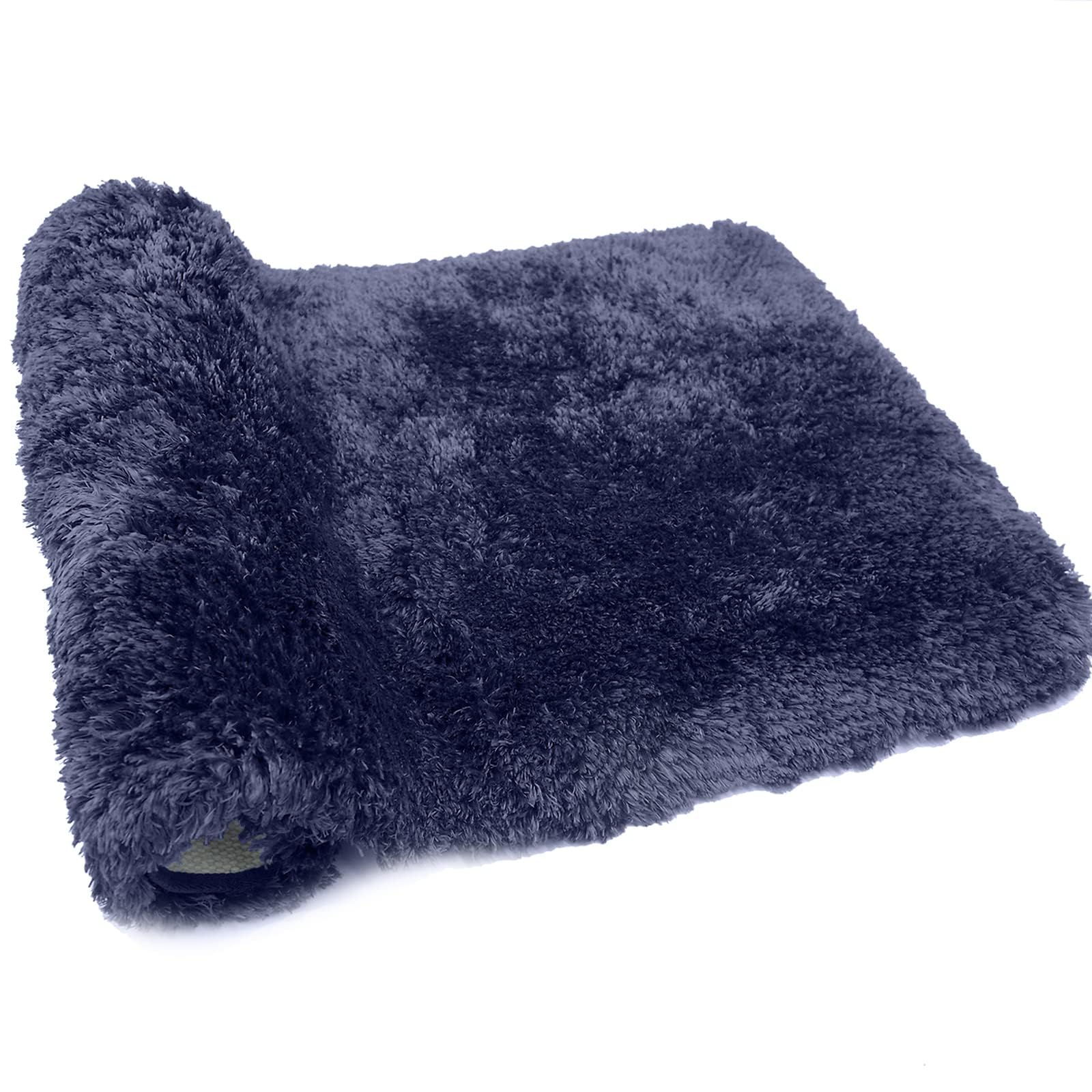 FIFU Bathroom Rugs 20" W x 32" L, Bath Mat for Bathroom, Bedroom, Laundry Room & Kitchen, Non-Slip Rubber Latex Backing, Extra Soft and Absorbent