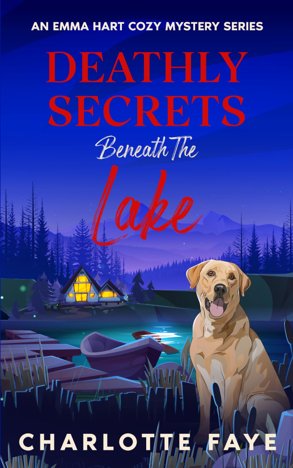 Deathly Secretss Beneath The Lake: Secrets, Lies, and a Lake That Remembers (Emma Hart Cozy Mystery Series)