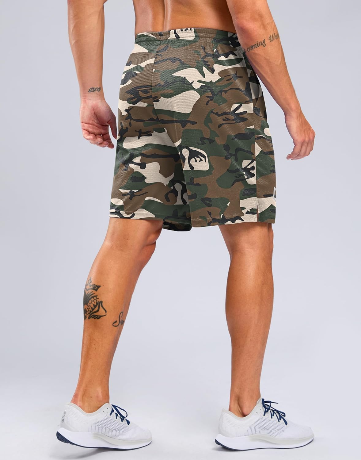 G Gradual Men's Athletic Workout Shorts with Pockets 5"/7"/9" Lightweight Quick Dry Gym Basketball Running Shorts for Men - Image 2