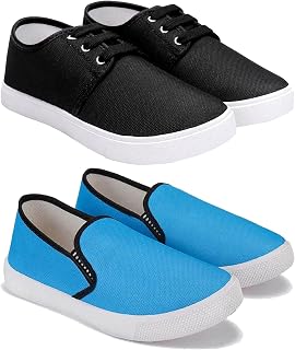 Kid's (Combo-(2AMZ)-9314-1155-Multicolor) Sport Sneakers Shoes 8 UK