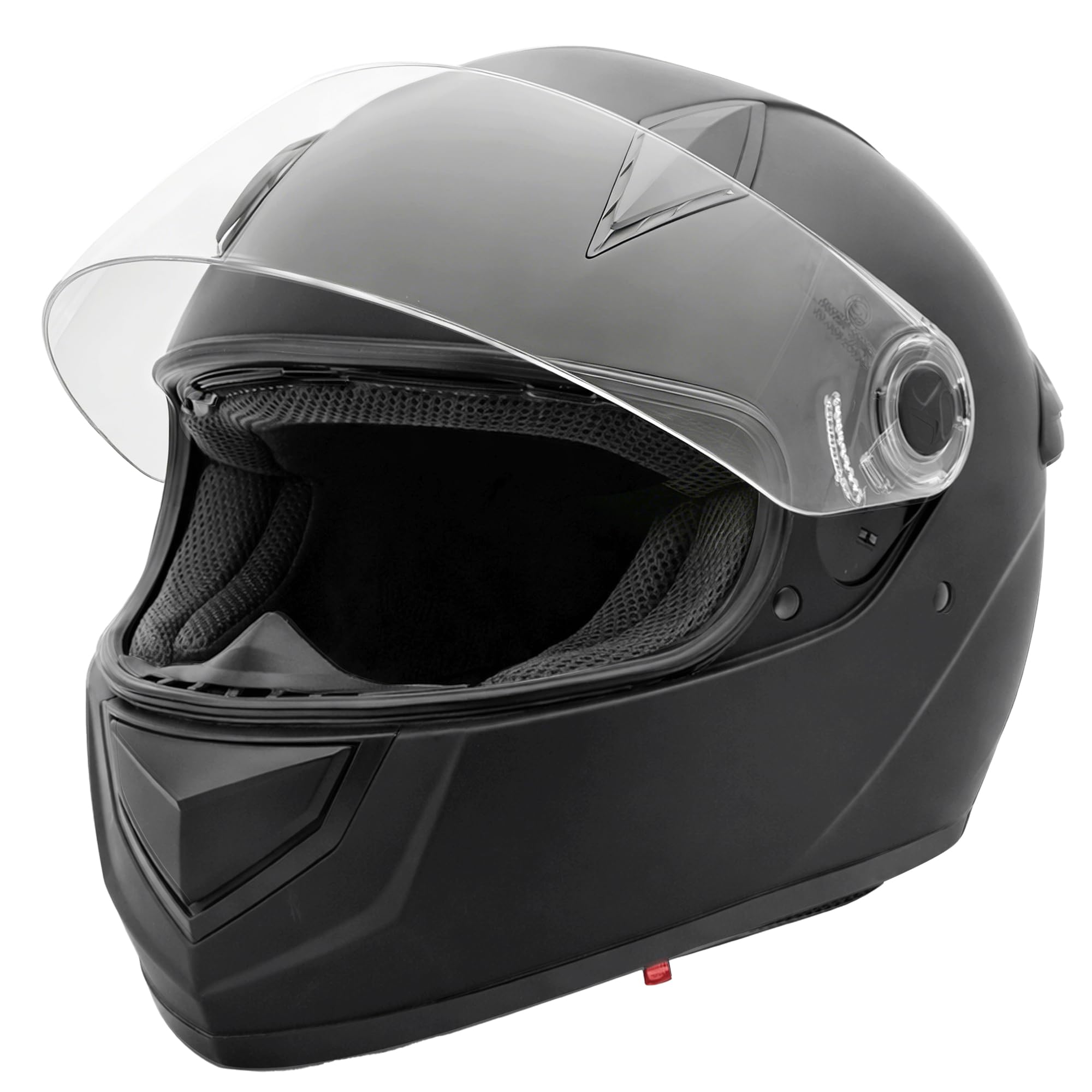 ZORAX ZOR-817 Matt Black XXL (63-64cm) Full Face Motorcycle Helmet Road Legal ECE 2206 — view 3