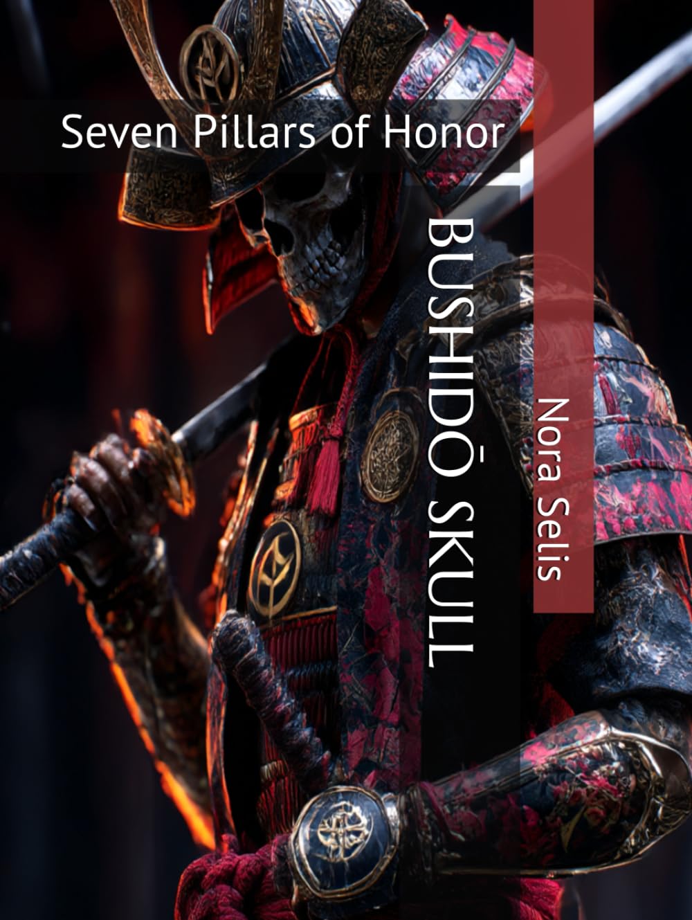 Bushidō Skull Seven Pillars figurine décoration gothique salon