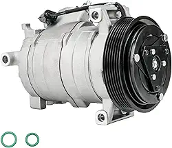 Torchbeam Compressor de ar condicionado automotivo 98389 adequado para carregador, 300, Challenger, Magnum, 2007 2008 2009 2010, substitui 6512274, 140357NEW, 0610252