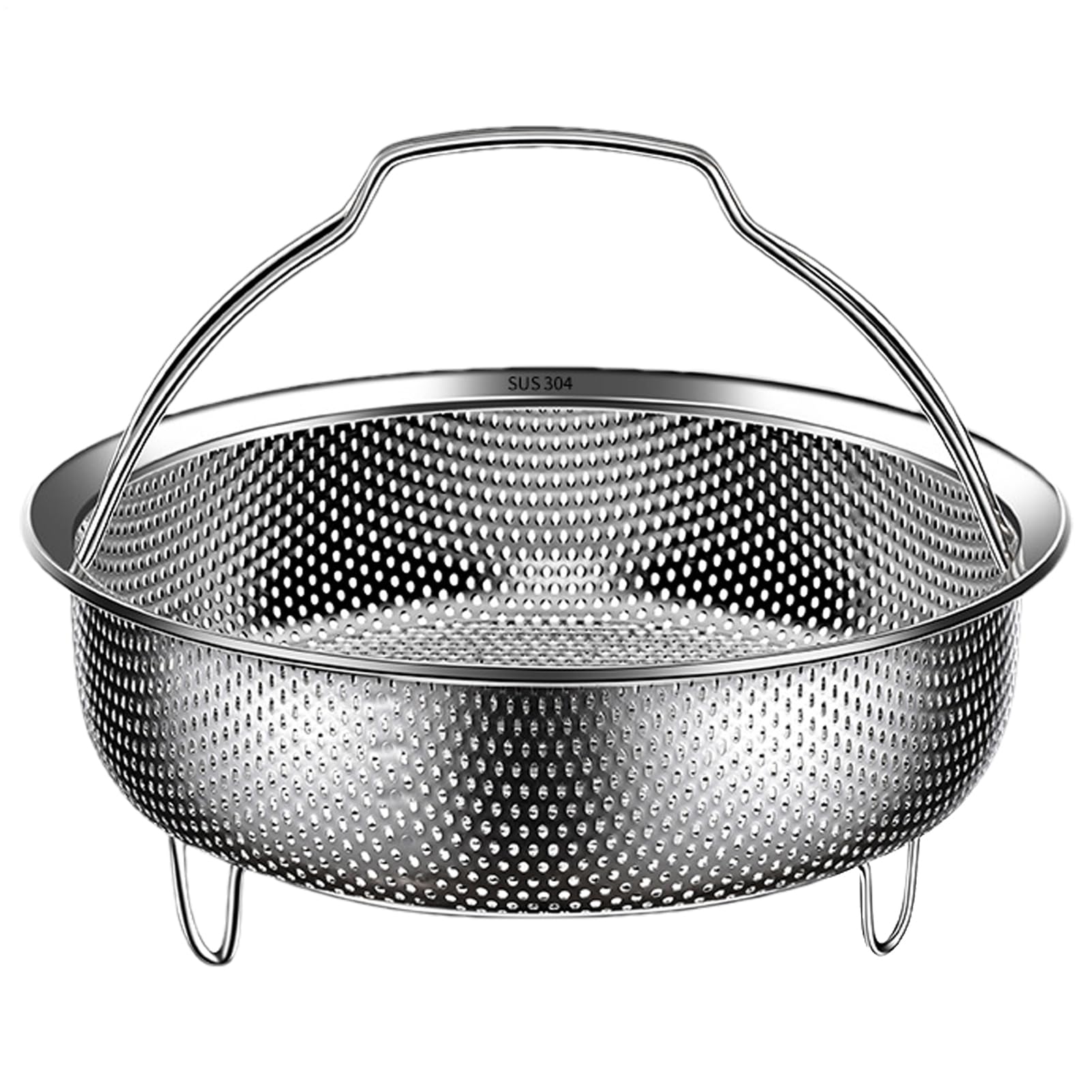 Inserto de vapor de acero inoxidable multifuncional para verduras y carne
