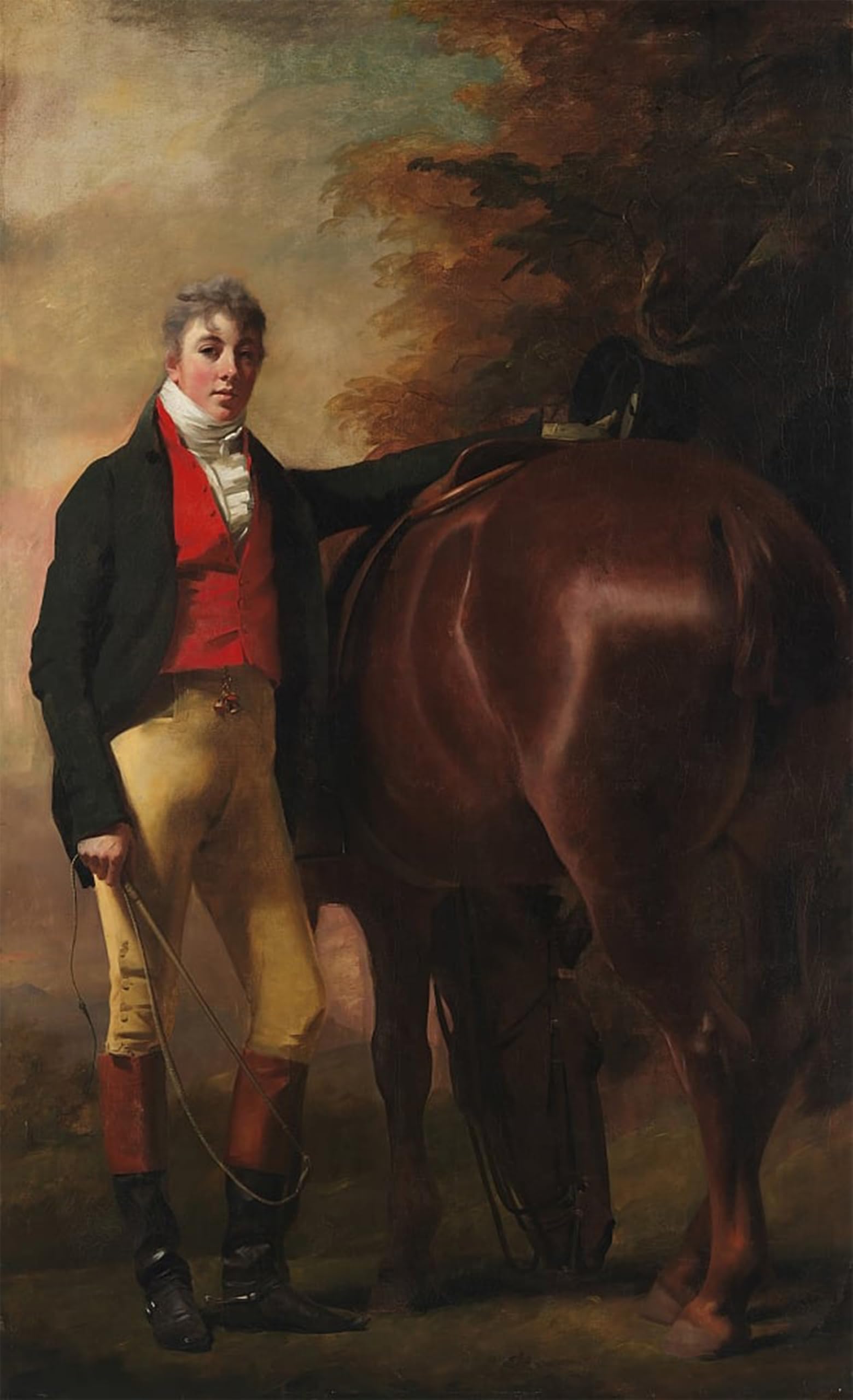 ARTXLXXBN Famous Art Print Poster Vintage Wall Art George Drummond by Henry Raeburn Canvas Art Poster for Home Decor 60x90cm