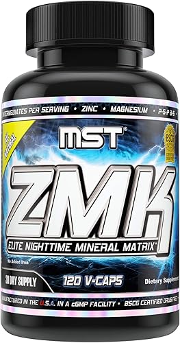 MST ZMK (zinc y magnesio como quelatos de Krebs (como citrato, fumarato, malato, succinato, alfa-ceto-glutarato. Con mezcla de apoyo mineral y