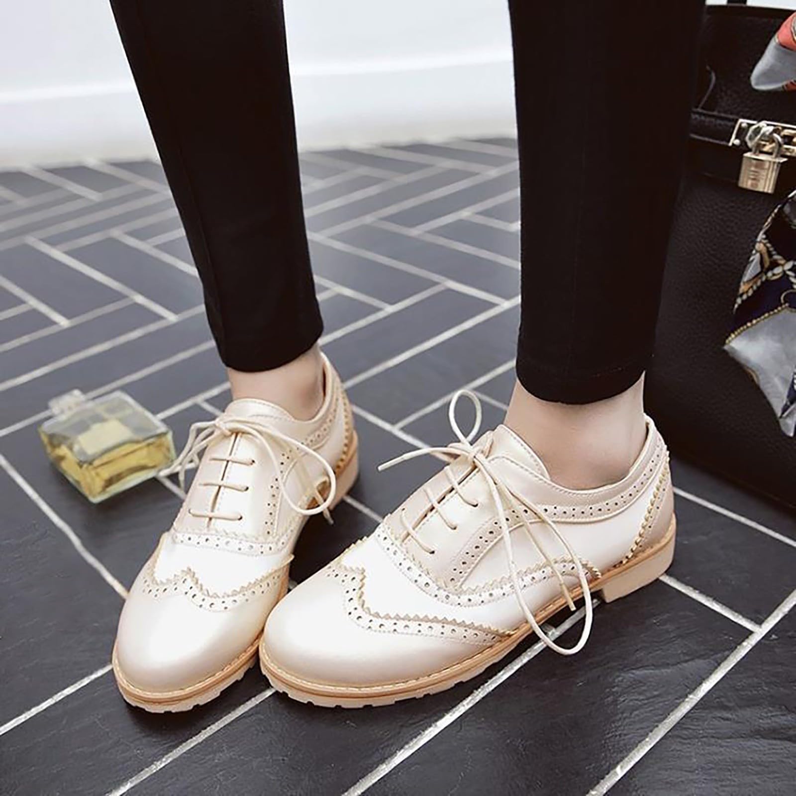 Zapatos tradicionales para mujer, estilo retro, cómodos, con tacón, clásicos, elegantes, Mary Jane
