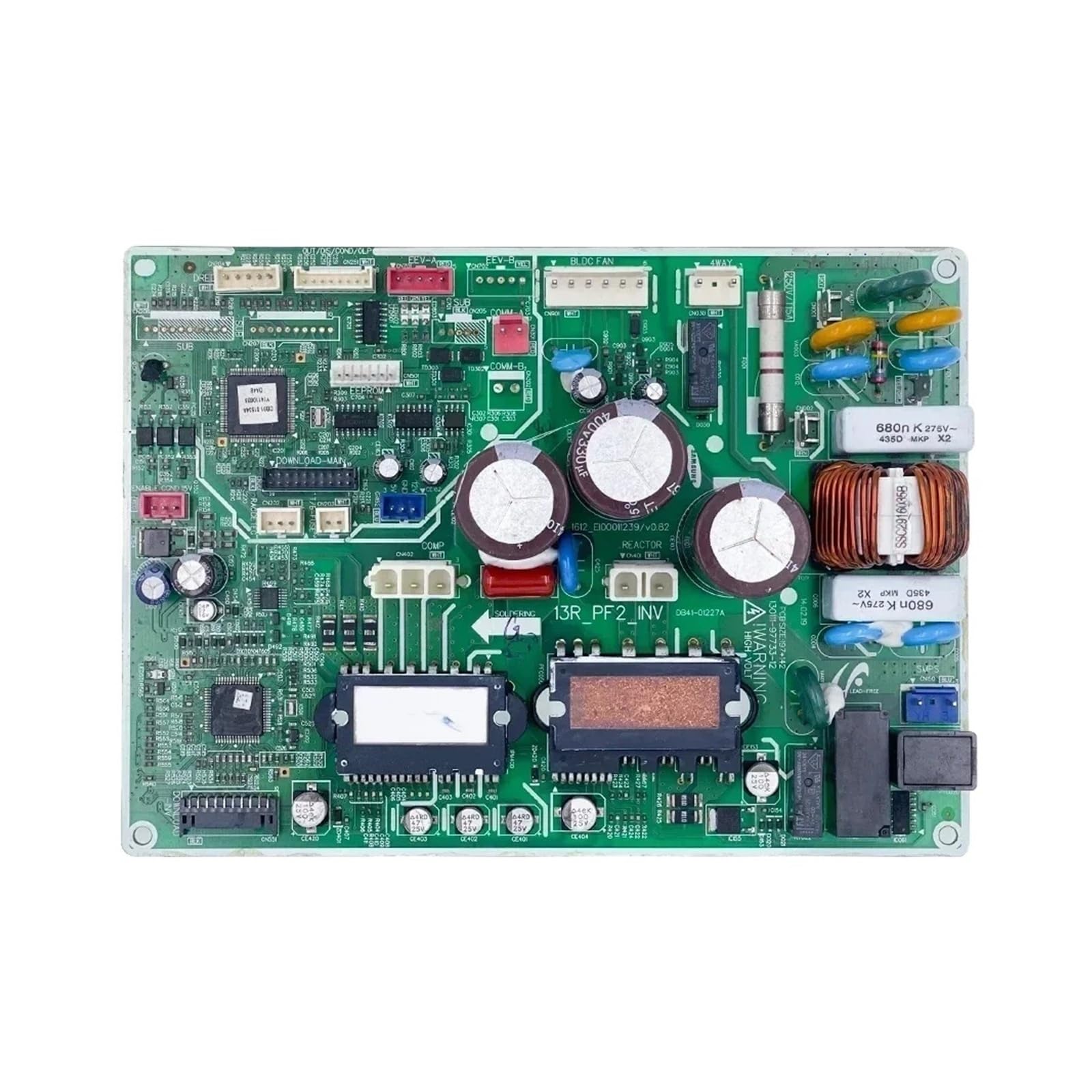 Zmtmyonpu One Color Compatible For Samsung，Db92-02866A Circuit Pcb Db41-01227A Outdoor Unit Control Board Air Conditioner Conditioning Parts