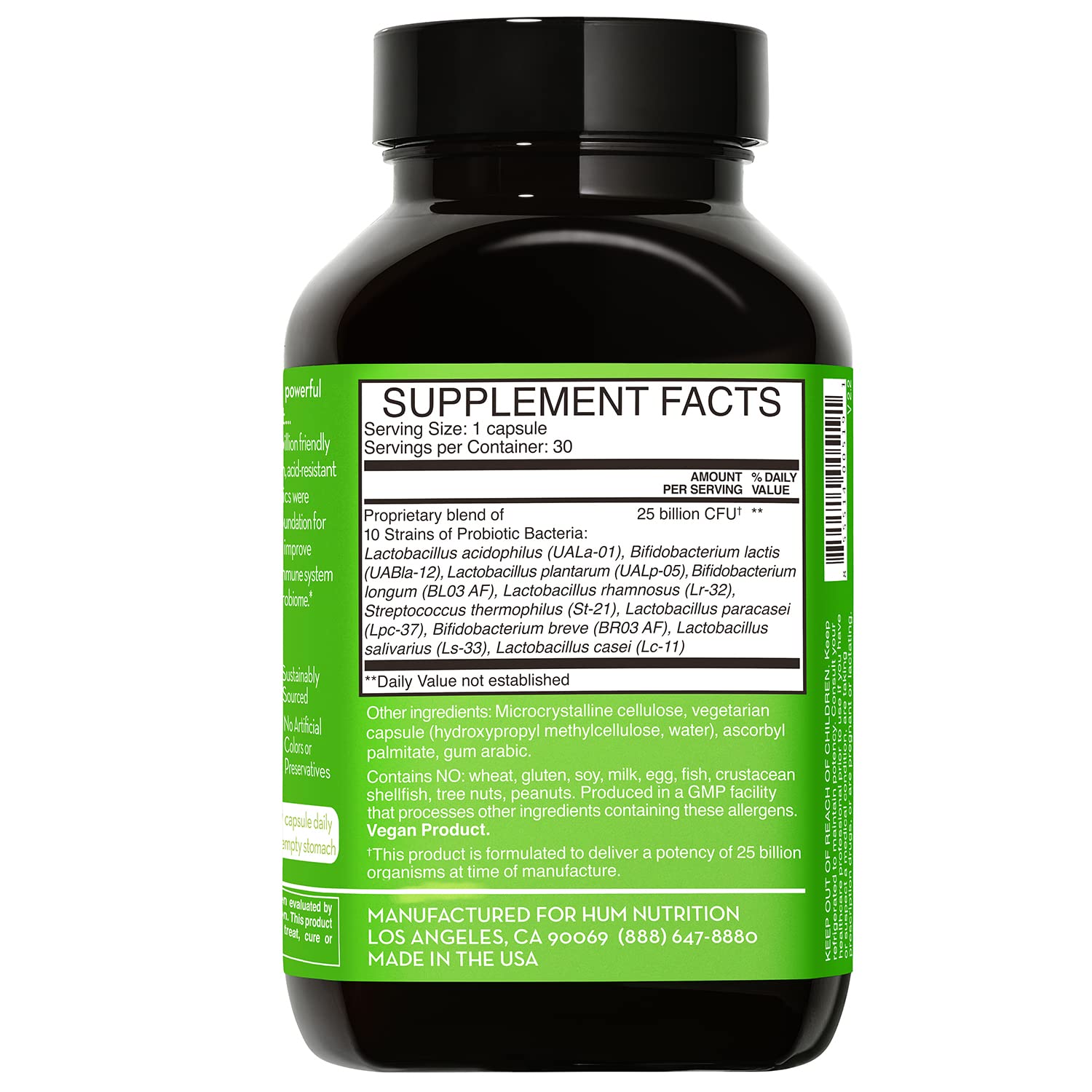 Buy HUM Gut Instinct Probiotics for Digestive Health & Immunity