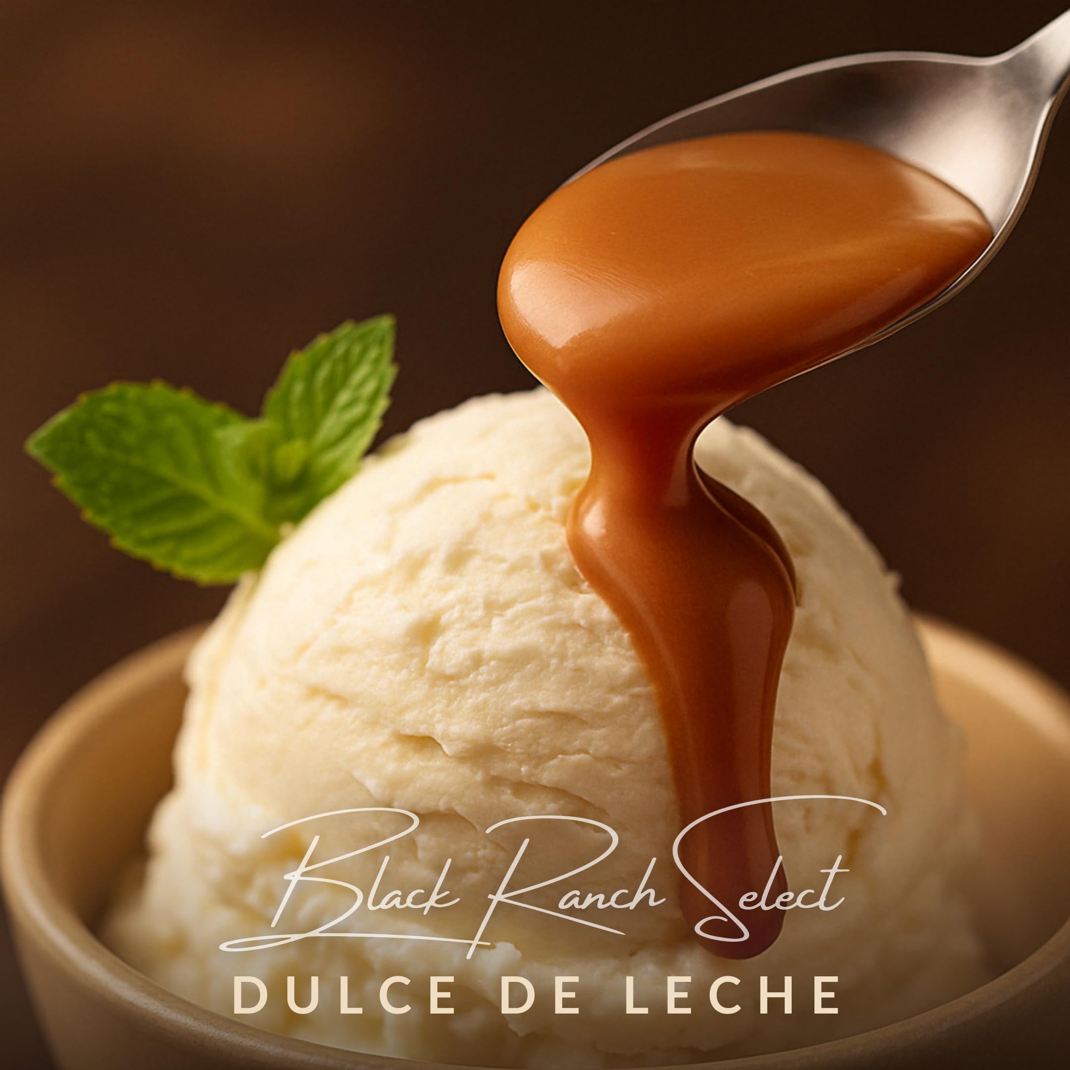 Black Ranch Dulce de Leche | Verschiedene Packgrößen | Argentinischer Milchkaramell-Aufstrich (4 x 430g)