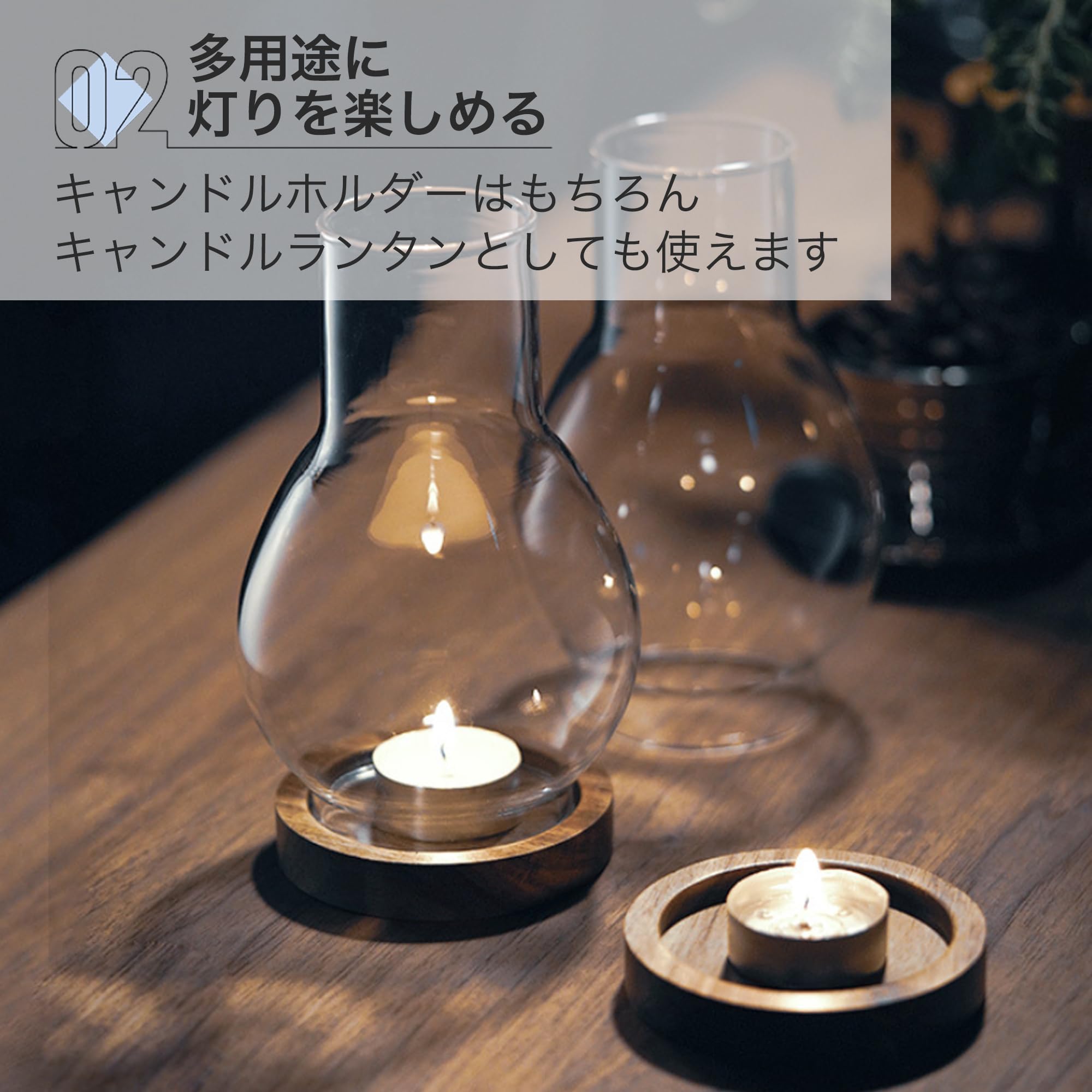Amazon.co.jp: Asday キャンドルホルダー ロウソク立て キャンドル