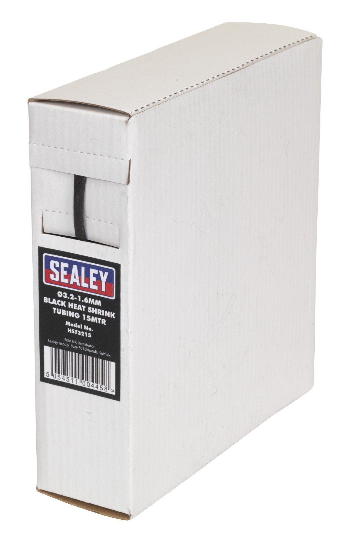 Sealey HST3215 Heat Shrink Tubing Black Ø3.2-1.6mm 15m