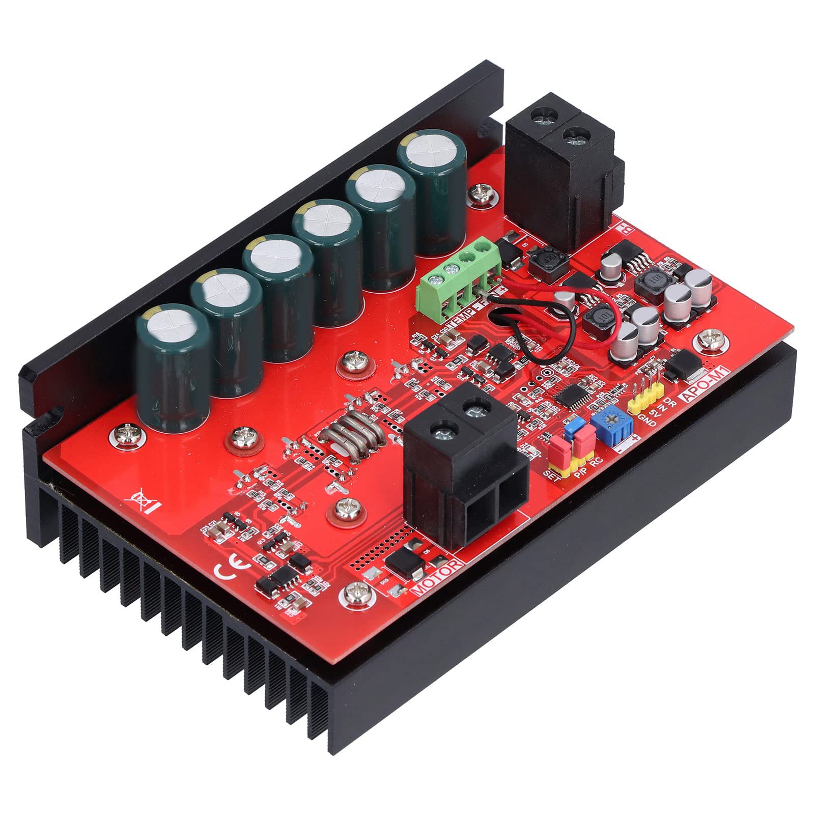 Sterownik PWM Silnika Szczotkowego Prądu Stałego z Regulowanym Ograniczeniem Prądu, Elektroniczny Regulator Prędkości do Robotyki i Projektów Typu „zrób to sam”, materiał PCB, 1 Jednostka
