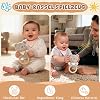 Newborn Gift Baby Gift Set for Boys/Girls Sensory Book Baby Blanket Wrap Socks Rattle Bib Milestone Cards Baby Birth Gift Baby Shower