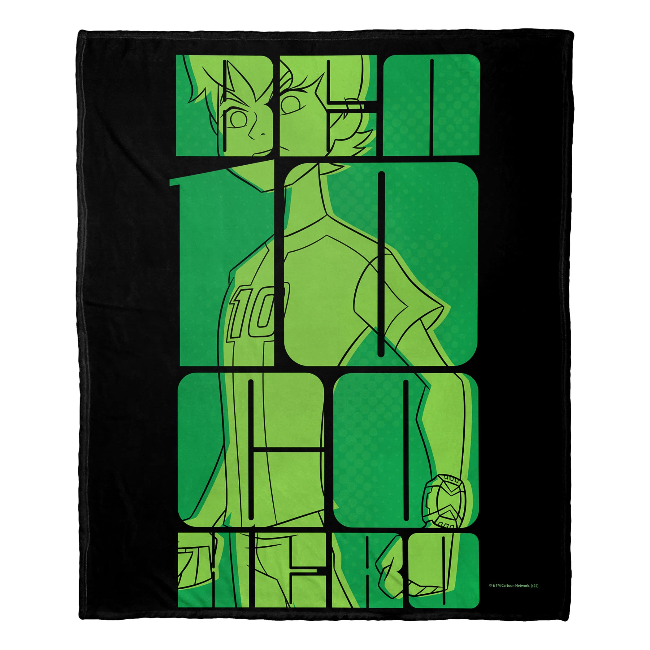 NorthwestCartoon Network - Ben 10 Silk Touch Throw Blanket, 50" x 60", Hero Ben