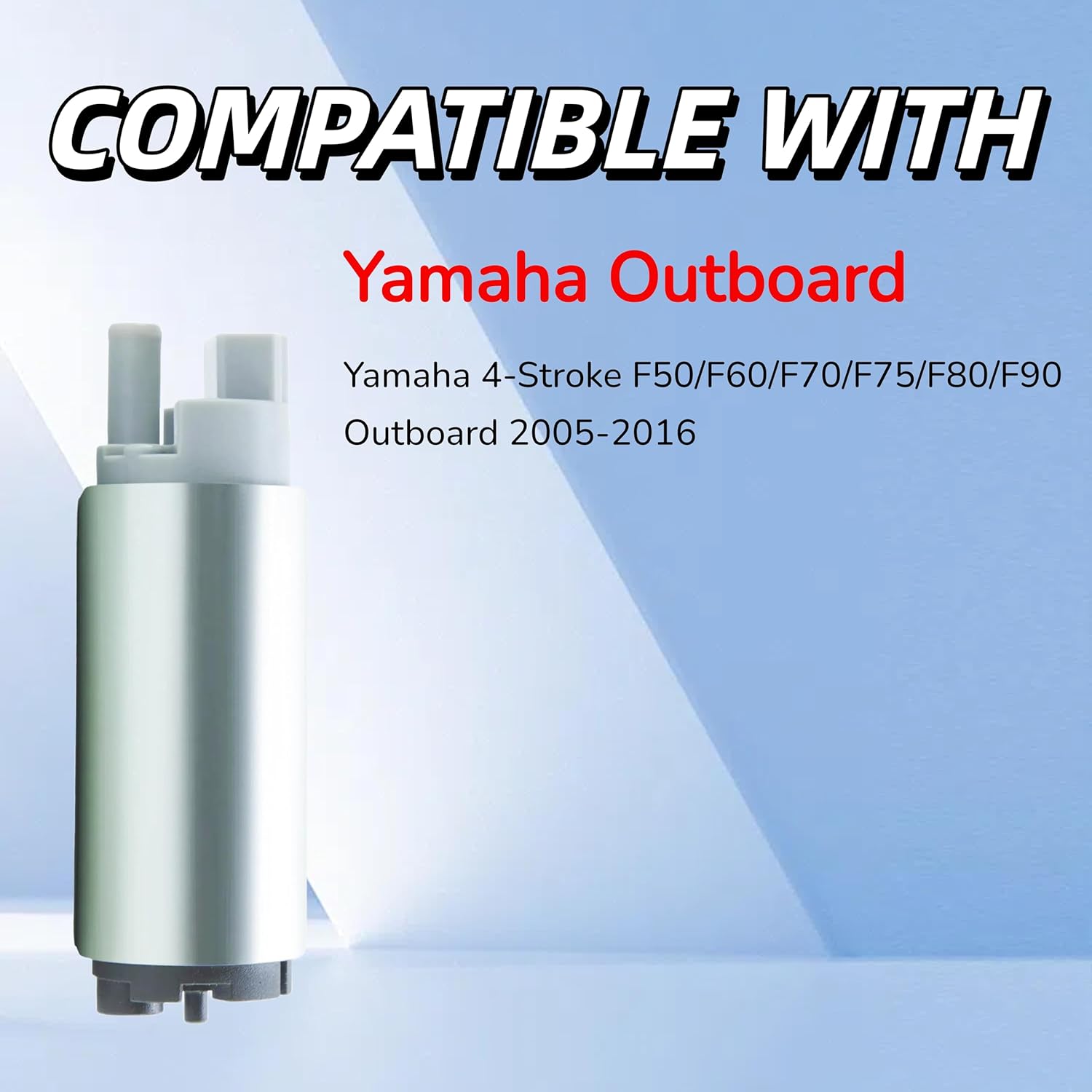 6C5-13907-00-00 Fuel Pump Fit For Yamaha Outboard 4-Stroke F50 F60 F70 F75 F80 F90 2005-2016 Replaces# 6C5-13907-00-00 6C5-13915-00-00