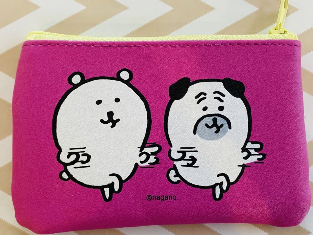 Amazon.co.jp: 自分ツッコミくま ナガノのくま ポーチ Bセット