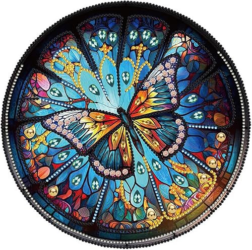 Stalente Kits de pintura de diamantes para adultos, kits de arte de diamantes de forma especial 5D para principiantes, pintura de diamantes de