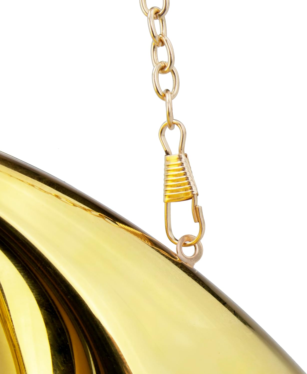 YYW Acrylic Evening Clutch Purse Moon Shape Unique Transparent Evening Handbag - Image 6