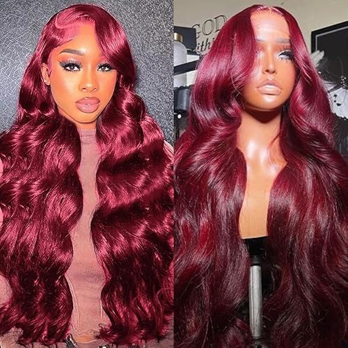 Miniatura 10 de Pelucas de cabello humano ondulado con encaje frontal de 13 x 4, sin pegamento, densidad del 180%, pelucas de encaje transparente HD para mujeres,