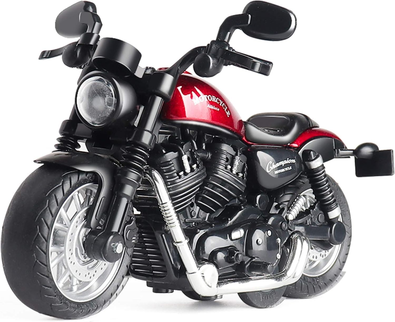 FUNABLO Compatible for 1:12 Harley Motorcycle Model, DieCast Mini Toy Motorcycle, Pull Back Toy Cars, Motorcycle Collection for Kids (RED) (B0DDTFBNHX) Amazon Price History, Amazon Price Tracker