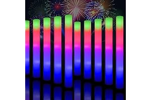 156PCS Foam Light Sticks: Illuminate Your Parties with Flashing Fun